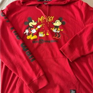 Disney Parks x Vans Limited 50th Anniversary Mickey Minnie Hoodie Size XL